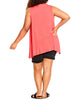 Plus Size Aria Pleated Top - thumbnail