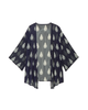 Julie Sheer Printed Kimono - thumbnail
