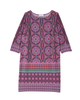 Clover 3/4 Sleeve Shift Dress - thumbnail