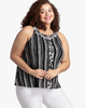 Cynthia Mixed Print Tank - thumbnail