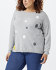 Margo Polka Dot Sweater - thumbnail