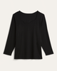 Ashley Ribbed Knit Sweetheart Neckline Top - thumbnail