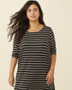 Carmen Criss-Cross Back Knit Dress - thumbnail