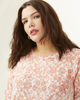 Morgan Three-Quarter Sleeve Side Tie Top - thumbnail