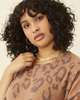 Fiona Crewneck Printed Sweater Dress - thumbnail
