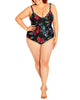 Serena Printed One-Piece - thumbnail