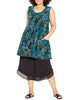 Malerie Drape Tunic - thumbnail