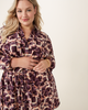 Natasha Drawstring Shirt Dress - thumbnail