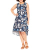 Evie Printed Ruffle Dress - thumbnail