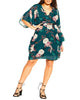 Effie Majestic Wrap Dress - thumbnail