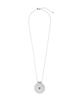 Mari Webbed Circle Necklace - thumbnail