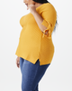 Sandy Bow Sleeve Sweater - thumbnail