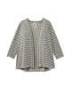 Wendy 3/4 Sleeve Sweater-Knit Cardigan - thumbnail