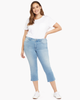 Chloe Ankle Slit Capri Jean - thumbnail