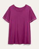 Dina Embroidered Sleeve Tee - thumbnail