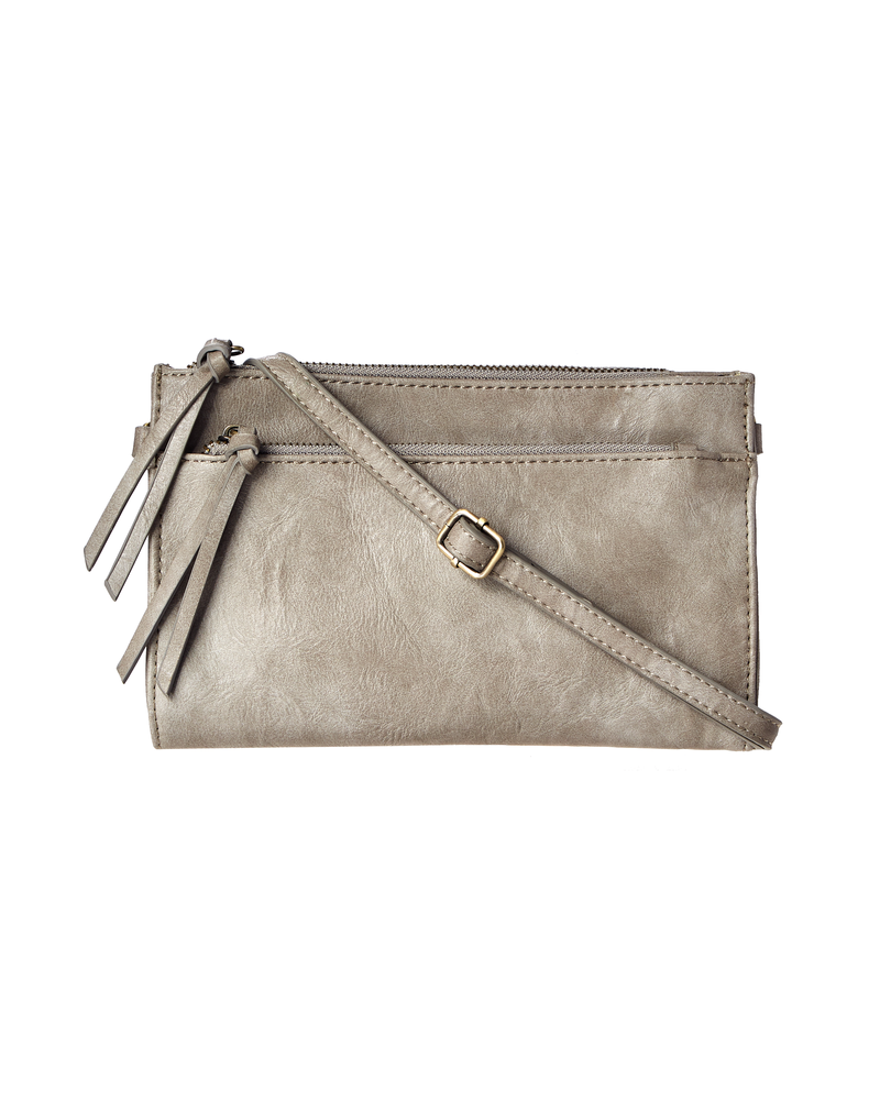Calendula Adjustable Bag | Light Grey