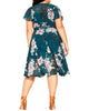 Blossom Floral Wrap Dress - thumbnail