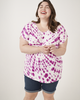 Sera Tie-Dye Dolman-Sleeve Tee - thumbnail