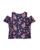 Sarabeth Cold Shoulder Ruffle Blouse - thumbnail