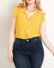 Claire Ruffle Blouse - thumbnail