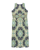 Calista Pleated Neck Maxi Dress - thumbnail