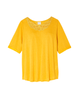 Aurora Cut-Out Neck Top - thumbnail