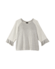 Lucia Ruffle Sleeve Pullover - thumbnail