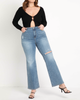 Naomi Flare Leg Jean - thumbnail