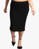 Carolina Zipped Ponte Skirt - thumbnail