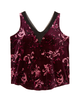 Laura Velvet Sleeveless Top - thumbnail
