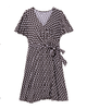 Newbury Flutter Sleeve Wrap Dress - thumbnail