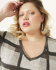 Delia High-Low Knit Top - thumbnail