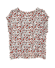 Tricia Short Cuffed Sleeve Woven Blouse - thumbnail