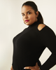 Sybil Cold-Shoulder Sweater - thumbnail
