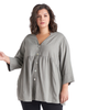 Madilyn Button Front Blouse - thumbnail