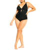 Lara Plunge One-Piece - thumbnail