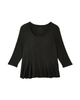Jenny Ribbed Peplum Top - thumbnail