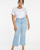 Waist Match Relaxed Flare Jean - thumbnail