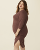 Sheila Henley Midi Dress - thumbnail