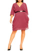 Bea Wrap Dress - thumbnail