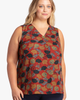 Ivy Front Pleat Sleeveless Top - thumbnail