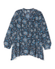 Anna Shark Bite Blouse - thumbnail