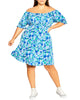 Gracie Printed Dress - thumbnail
