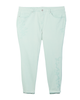 Reed Patterned Ankle Skinny with Frayed Step Hem - thumbnail