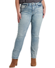 The Curvy High Rise Slim Straight Jean - thumbnail