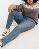 High-Rise Skinny Jeans in Woodridge Wash - thumbnail