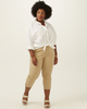 Worth Satin Twill Capri - thumbnail