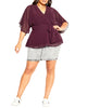 Jules Wrap Top - thumbnail