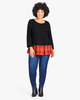 Shannon Plaid Top - thumbnail