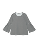 Nadia Pleat Sleeve Top - thumbnail